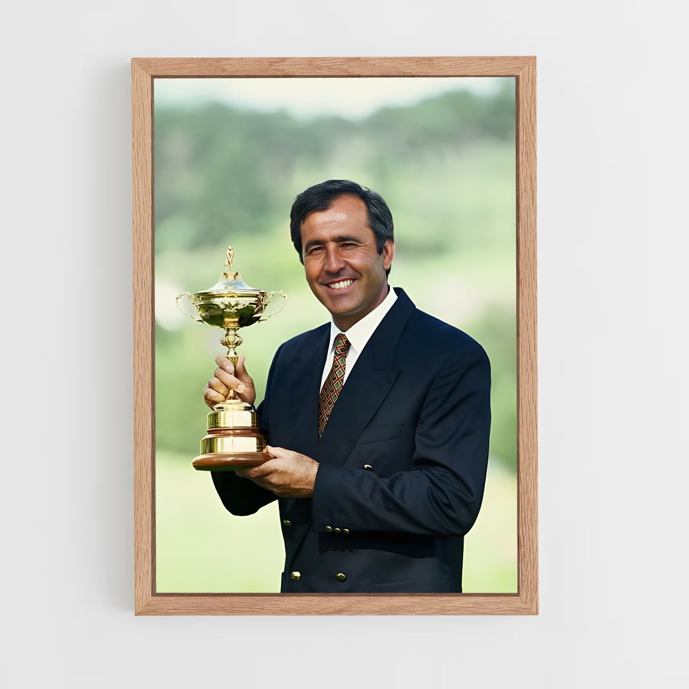 Poster Le Triomphe de Seve – affiche Golf (vue 4)
